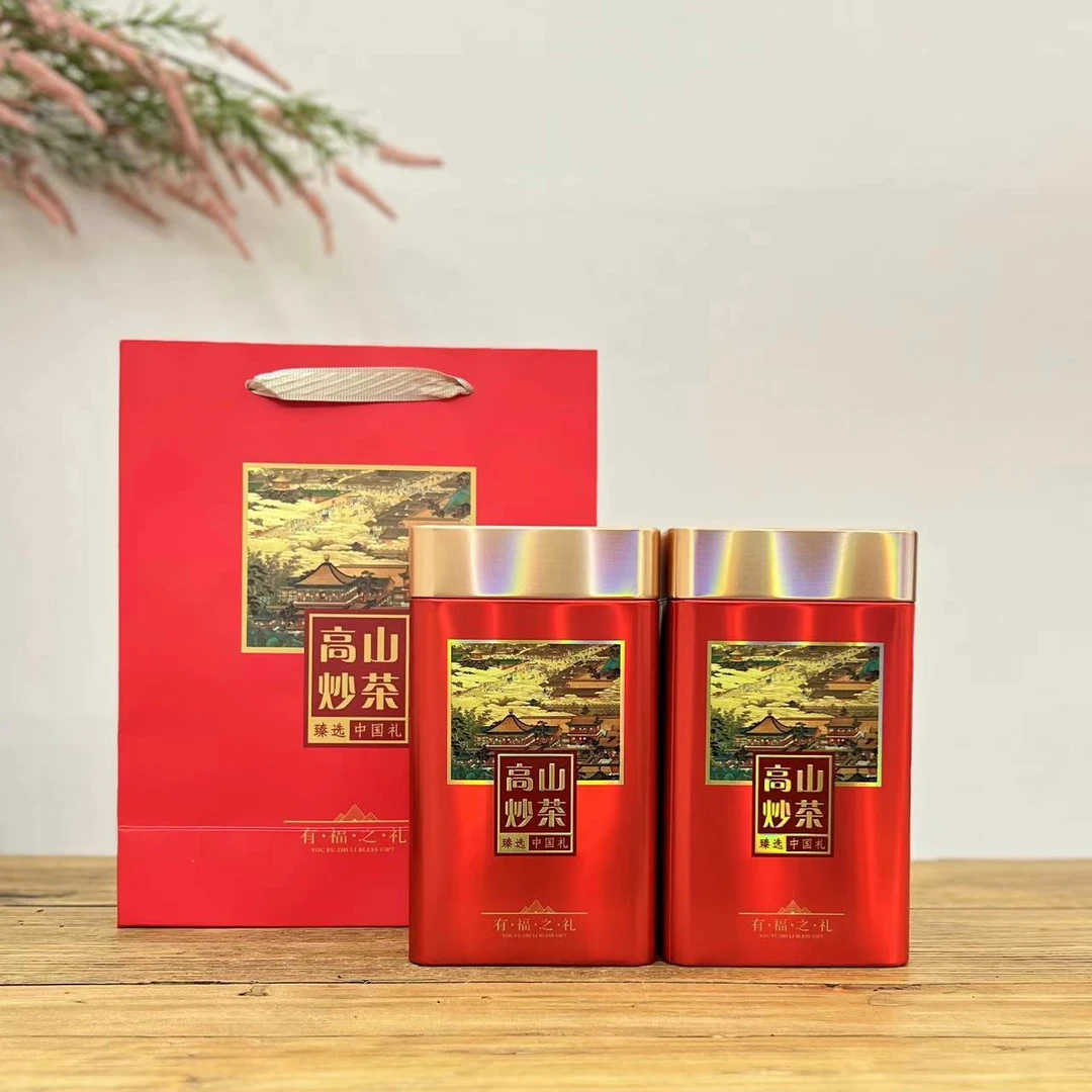 潮香世家【地豆香炒茶】揭阳高山炒茶浓香型500克地豆香23026礼盒