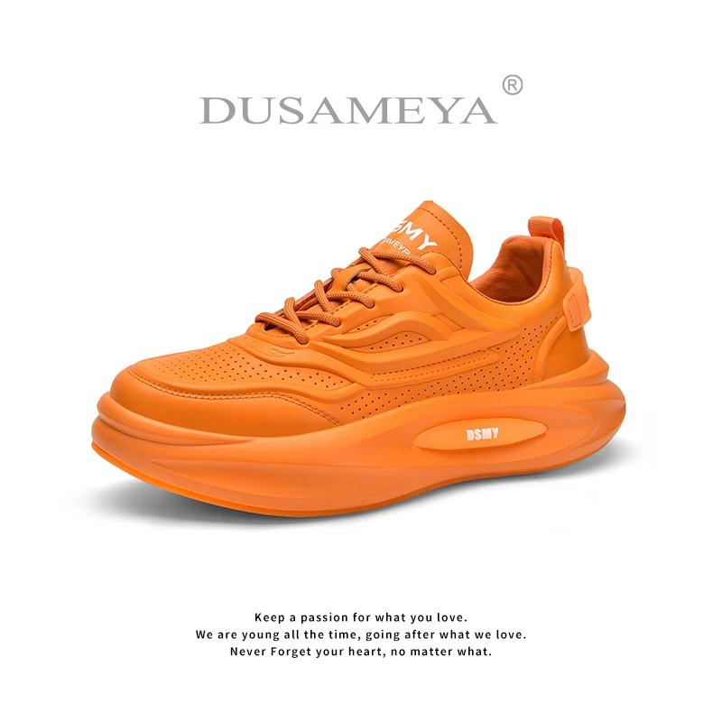 DUSAMEYA/杜莎米娅冬季新款 设计师款）男女情侣款轻奢运动休闲鞋