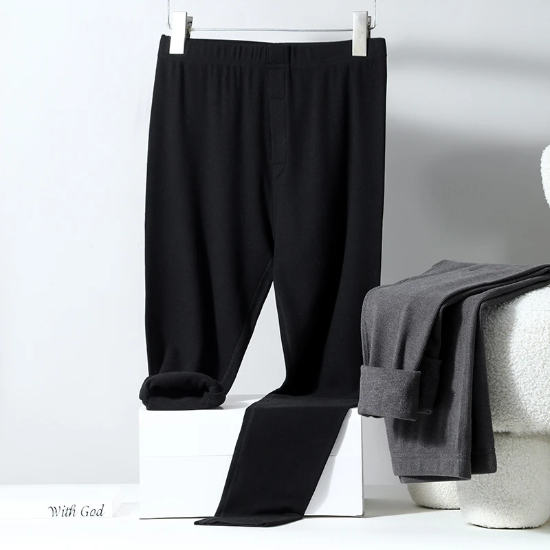 231140 断码 男士德绒双面暖绒裤打底裤秋裤冬季保暖内穿秋冬