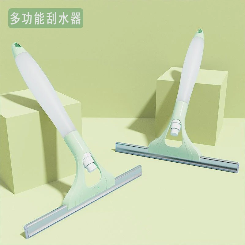 新款玻璃清洁刷家用多功能刮水器自带喷壶海绵刷双面擦玻璃神器