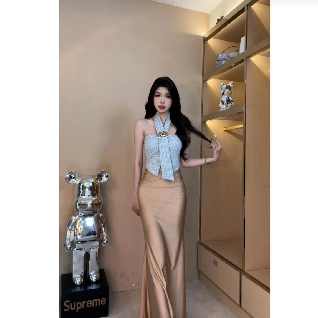 佳佳【舞曲】设计师新品上新蕾丝显瘦性感气质连衣裙SNNXM403294