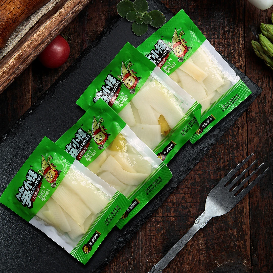 【粉丝专属】笋小样山椒脆笋泡椒竹笋片酸辣脆嫩追剧休闲即食小零食