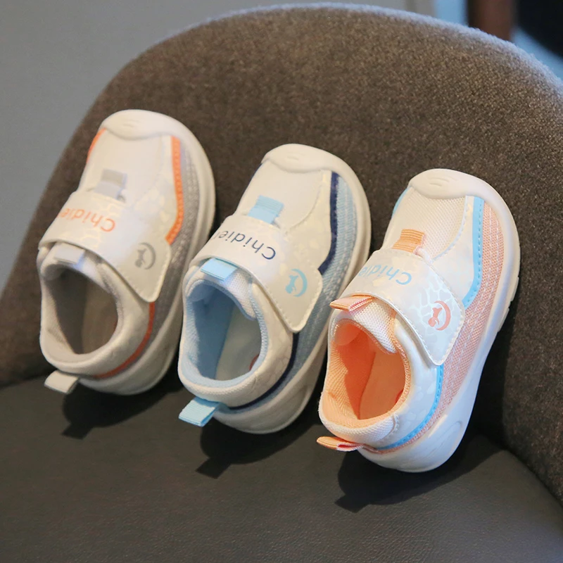 秋季防滑软底婴幼儿双网1-3岁儿童运动鞋男宝宝学步鞋机能鞋女