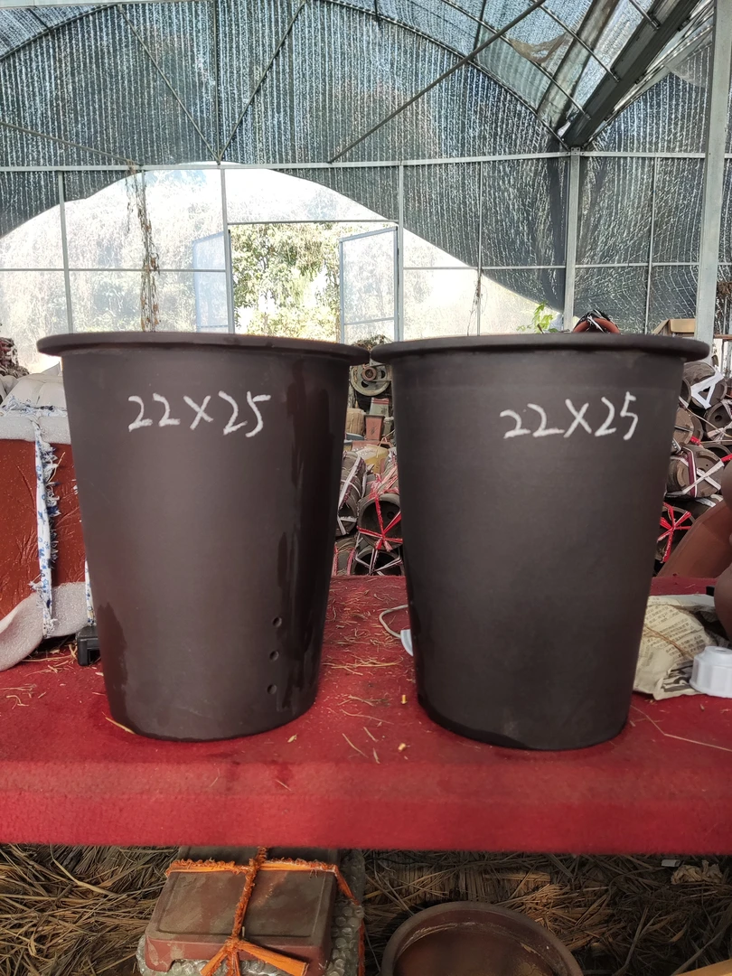 紫砂精品微瑕兰花桶两只