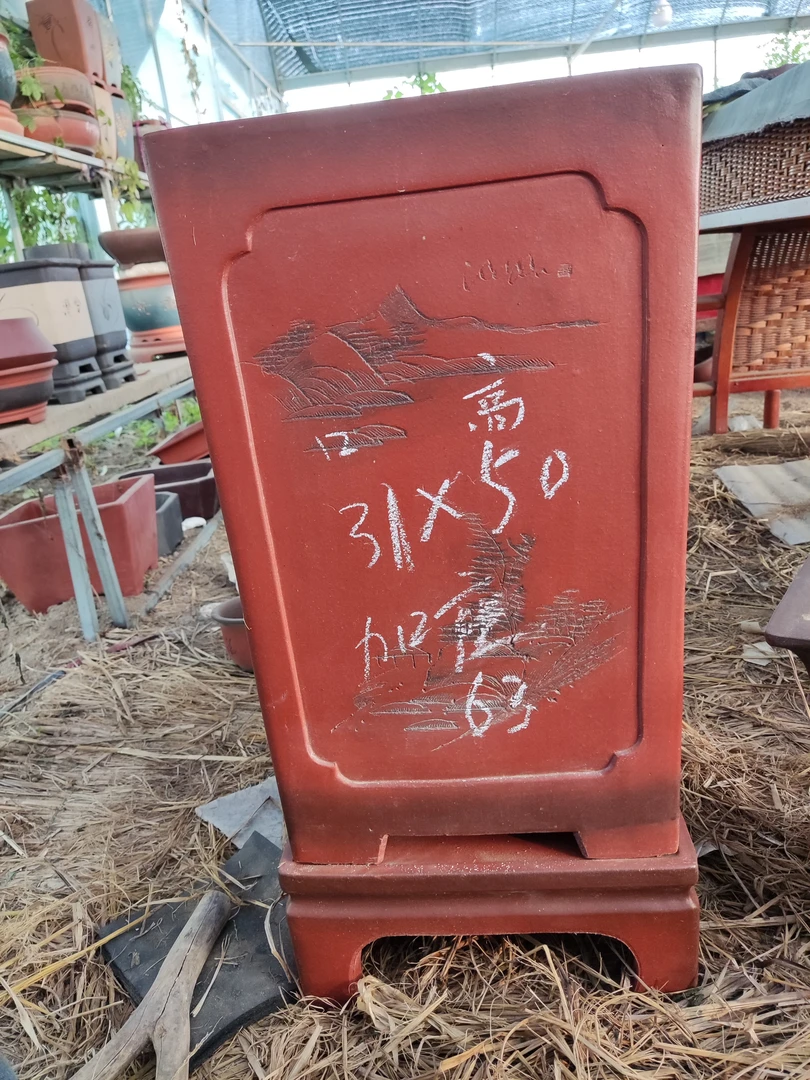 紫砂加厚优品高签桶盆一只