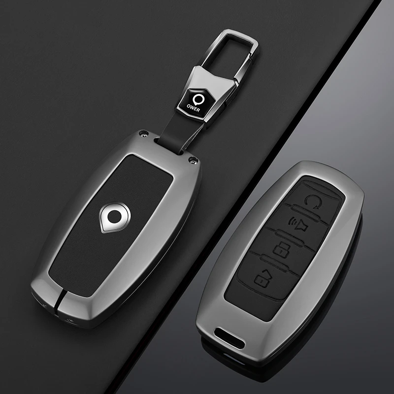 长城炮钥匙套22/23/24款金刚炮汽车装饰用品改装件金属保护壳扣包