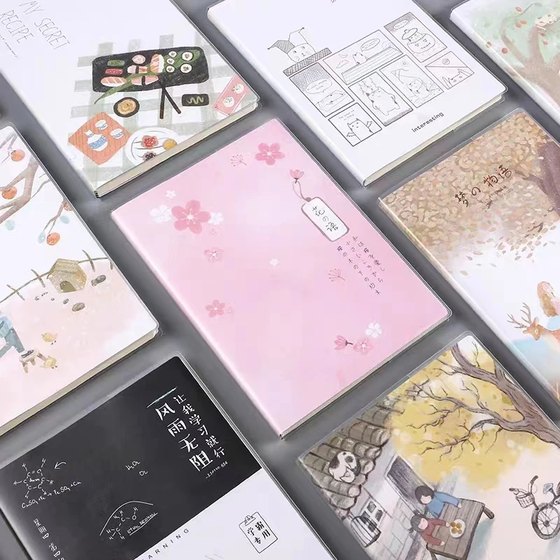森木a5胶套笔记本作业本（封面随发）