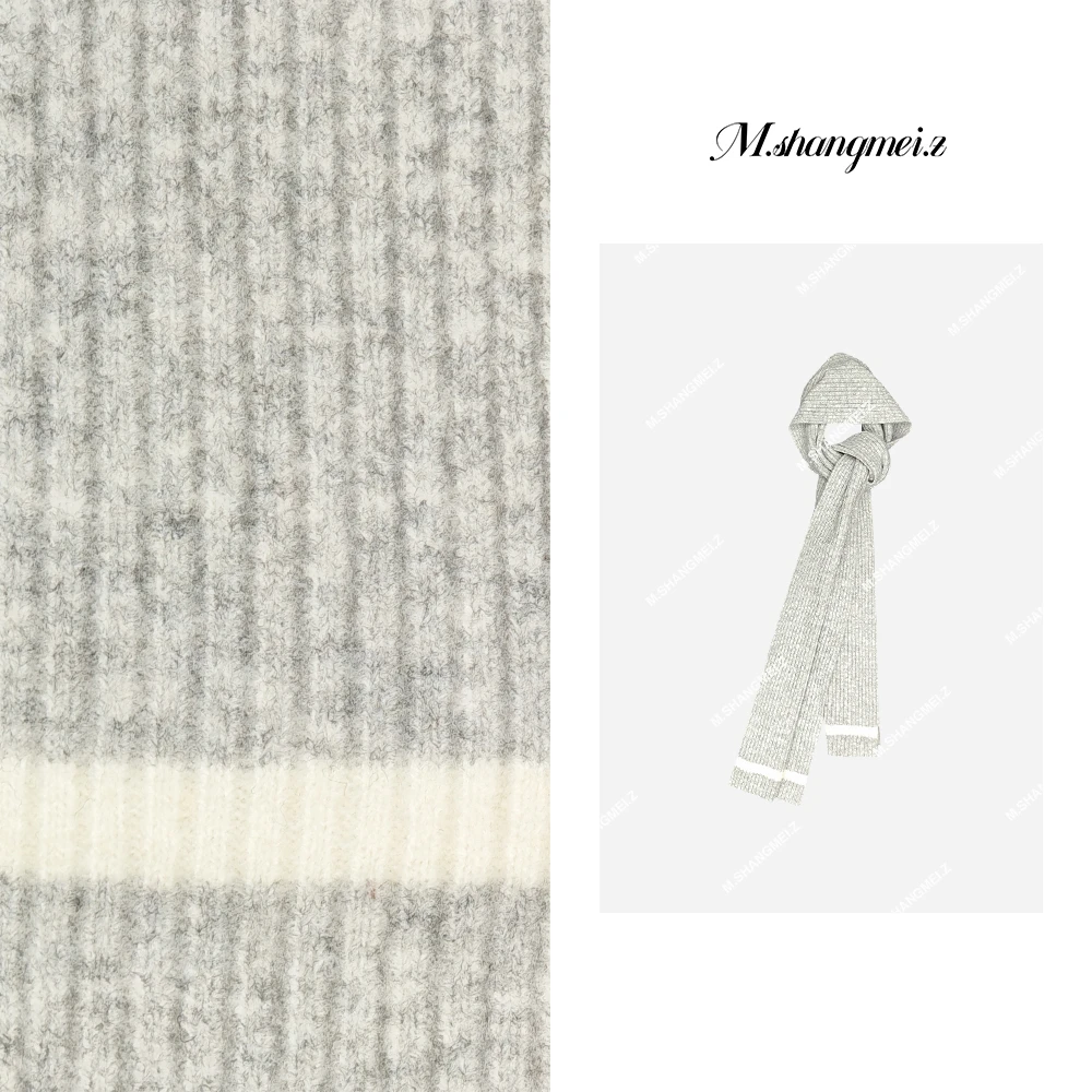 M.SHANGMEI.Z/沐熙美大哥时尚百搭简约大气纯色围巾X111057