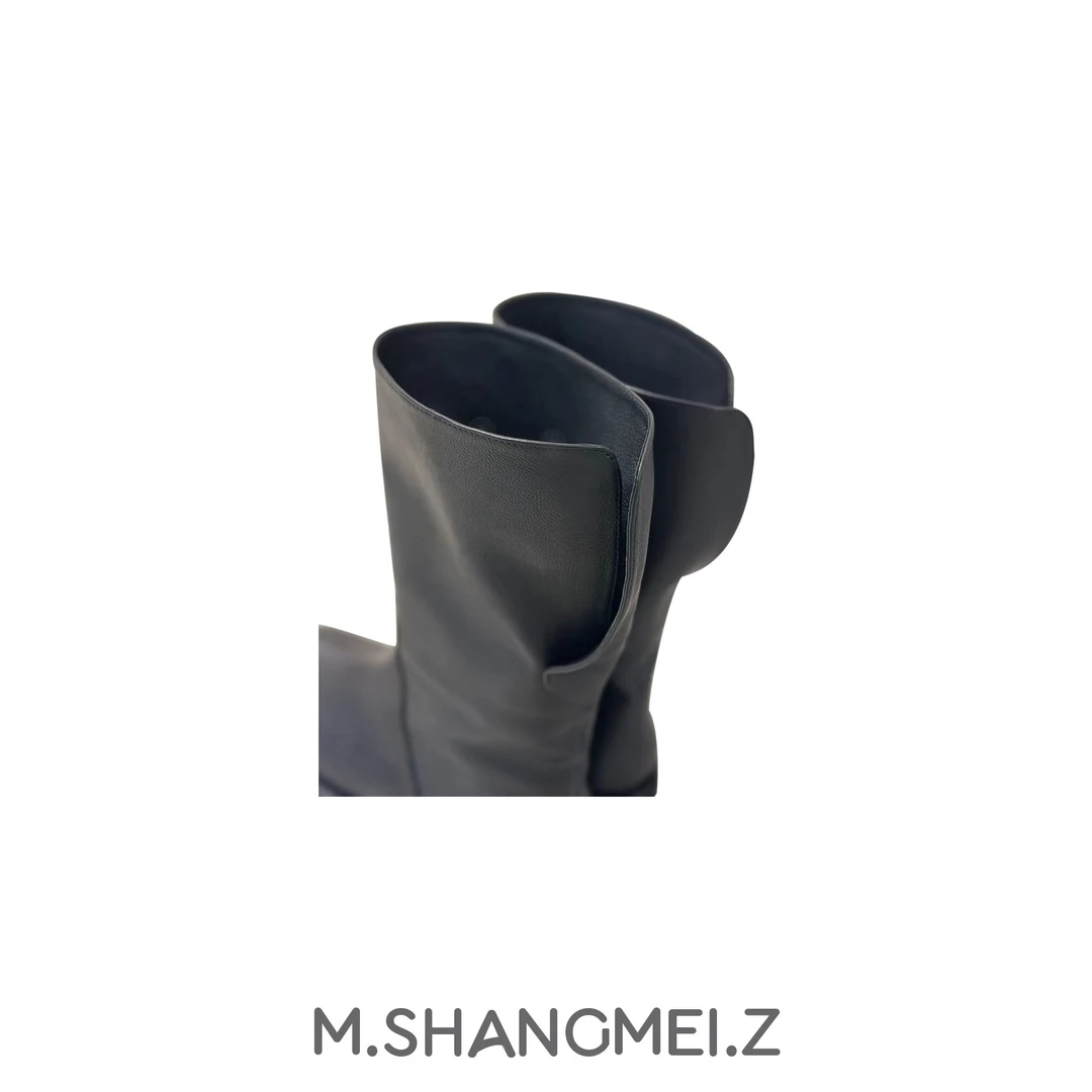 M.SHANGMEI.Z/沐熙美大哥推荐{街头穿搭}百搭秋冬维密短靴F204