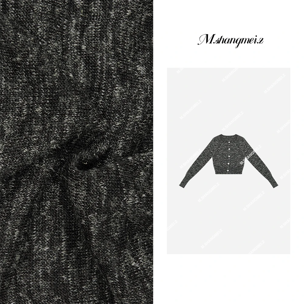 M.SHANGMEI.Z/沐熙【小美好】美大哥设计感小众毛衣开衫上衣X090884