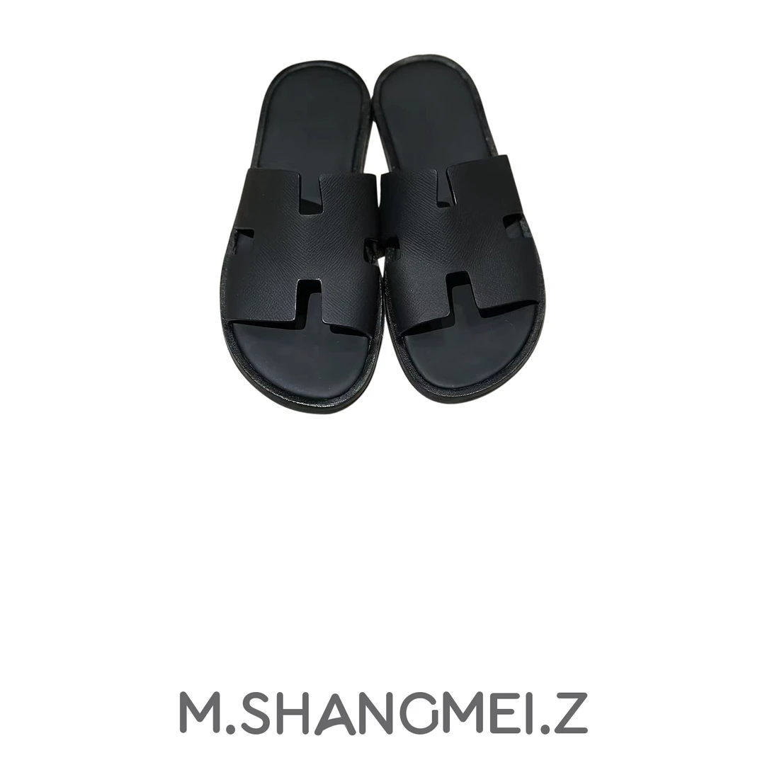 M.SHANGMEI.Z/沐熙美大哥推荐{休闲穿搭}潮流夏季休闲风H拖鞋F064