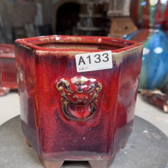 粗砂花盆双**材133