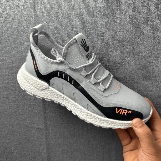 11111休闲男士男鞋透气春夏网面飞织软底春季运动鞋