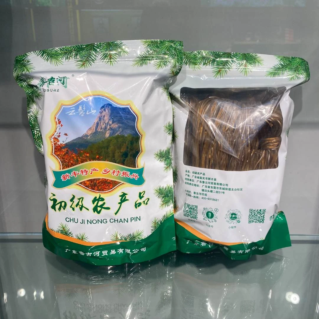鲁古河优选红薯粉细薯粉条1.1kg/包甄选手工制作