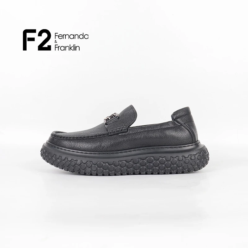 【F2专场】F2男鞋豆豆鞋223087-002D