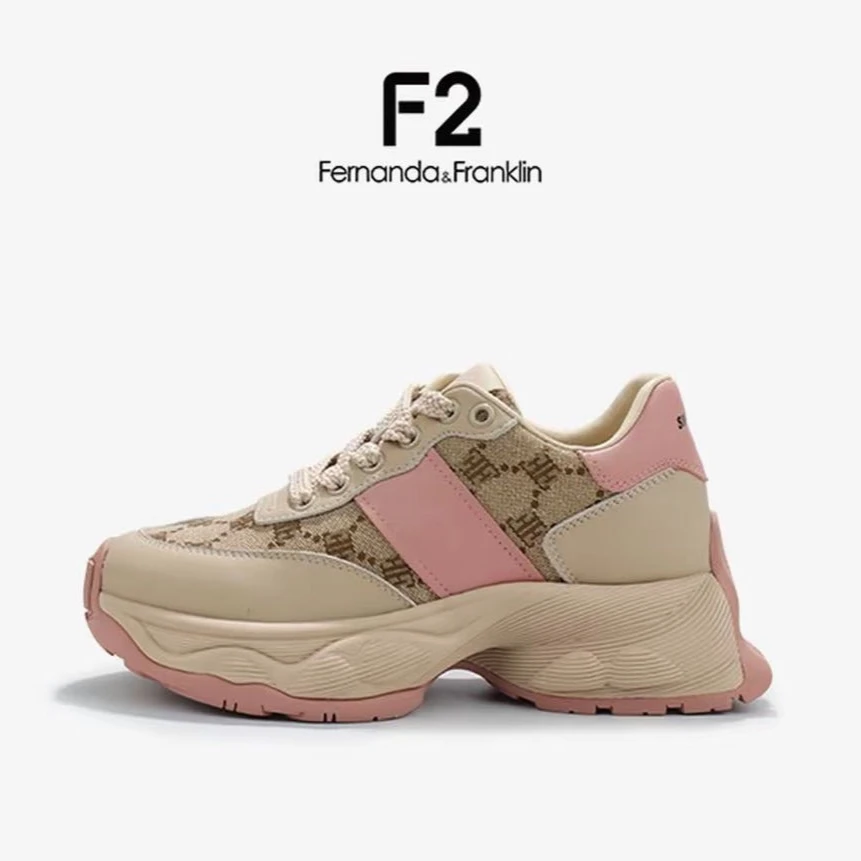 F2女鞋专属压花布面小运动222118