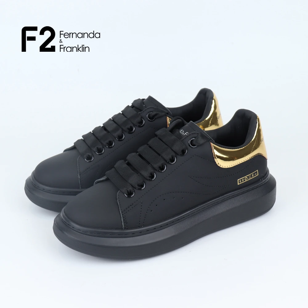 F2潮鞋女鞋厚底百搭小白鞋