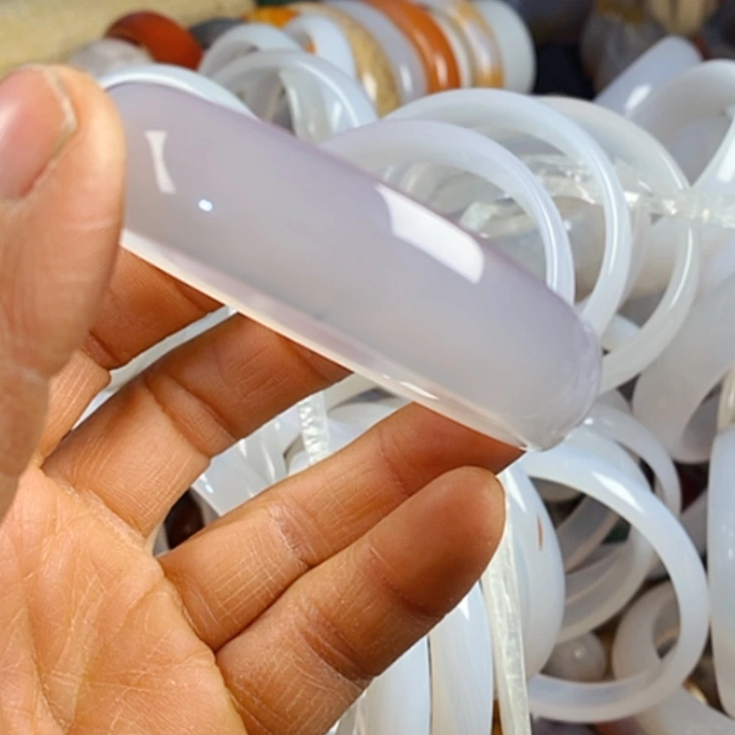 【闪购商品】玛瑙/玉髓手镯未镶嵌豆*儿