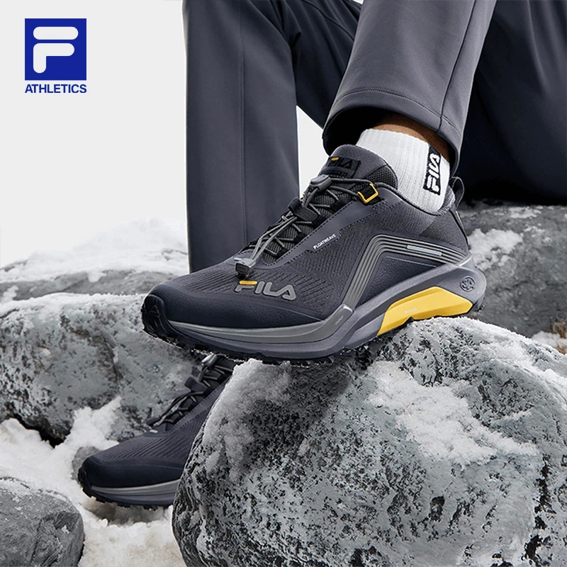 FILA斐乐男女鞋【3A 山猫升级款】2024款户外运动跑步鞋A12M341202F