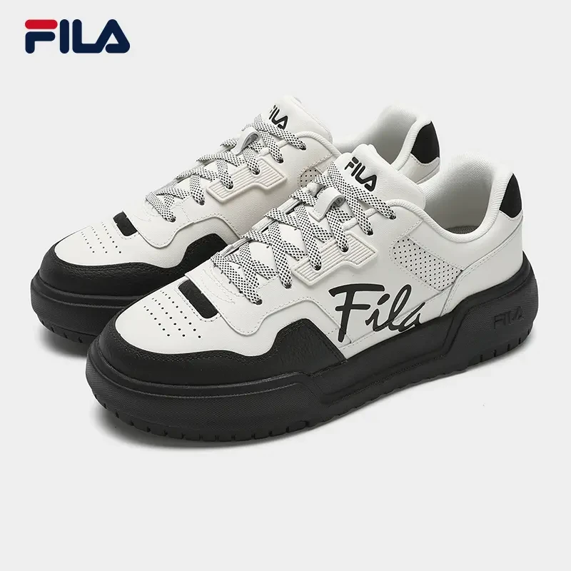 Fila/斐乐【方块鞋】女款春夏款百搭时尚厚底复古板鞋 F12W512205F