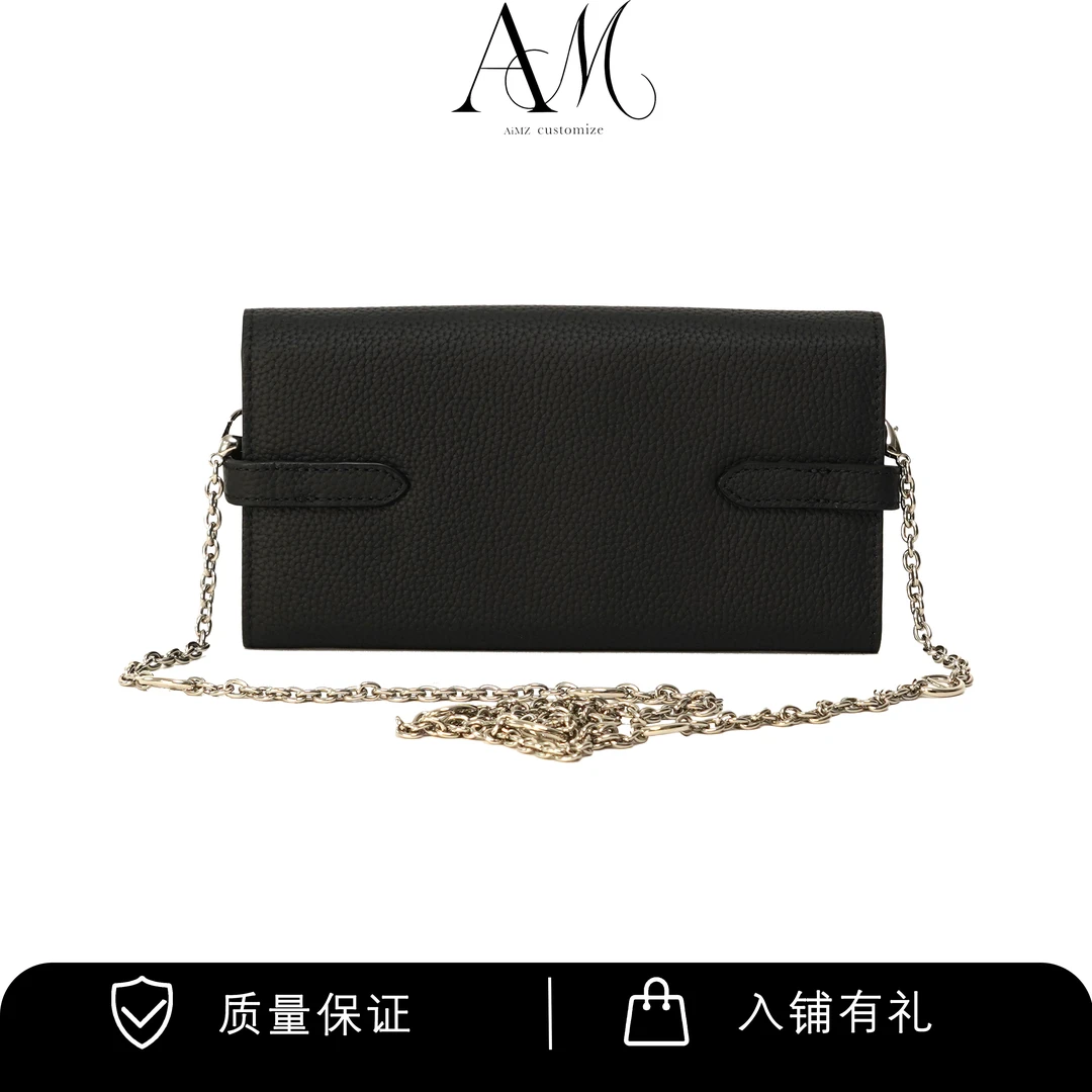 【丹姐和包】真皮定制时尚休闲百搭女士链接kltogo-黑色