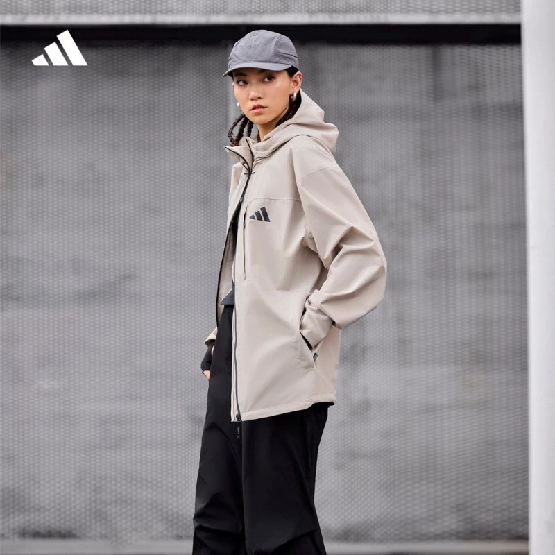 阿迪达斯官方 650蓬拒水防泼鹅绒内胆三合一羽绒服男女冬季JM9138