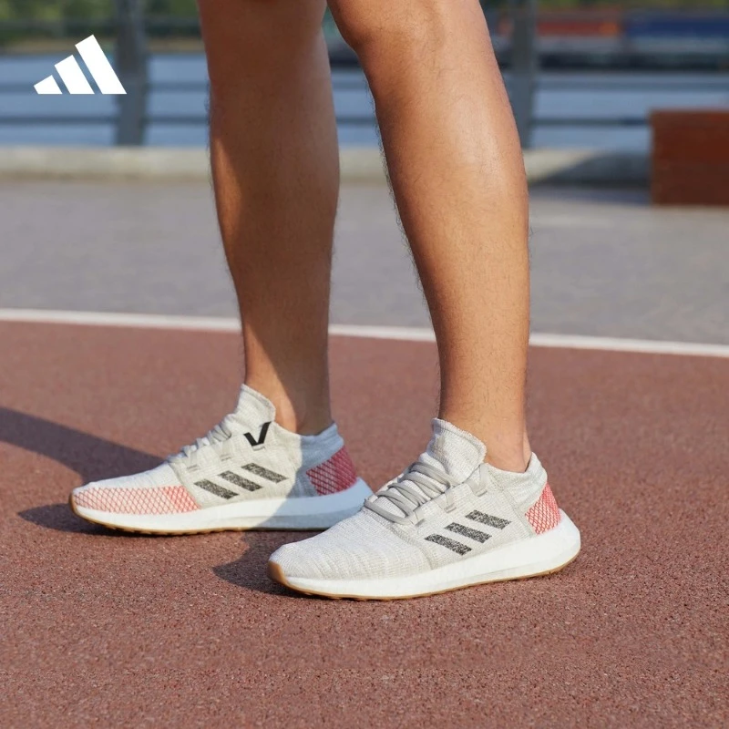 阿迪达斯官方男款运动休闲舒适跑步鞋adidas PureBOOST GO B37805