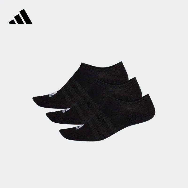 阿迪达斯男女款夏季休闲运动袜adidas SP LIGHT NOSH 3PP DZ9416