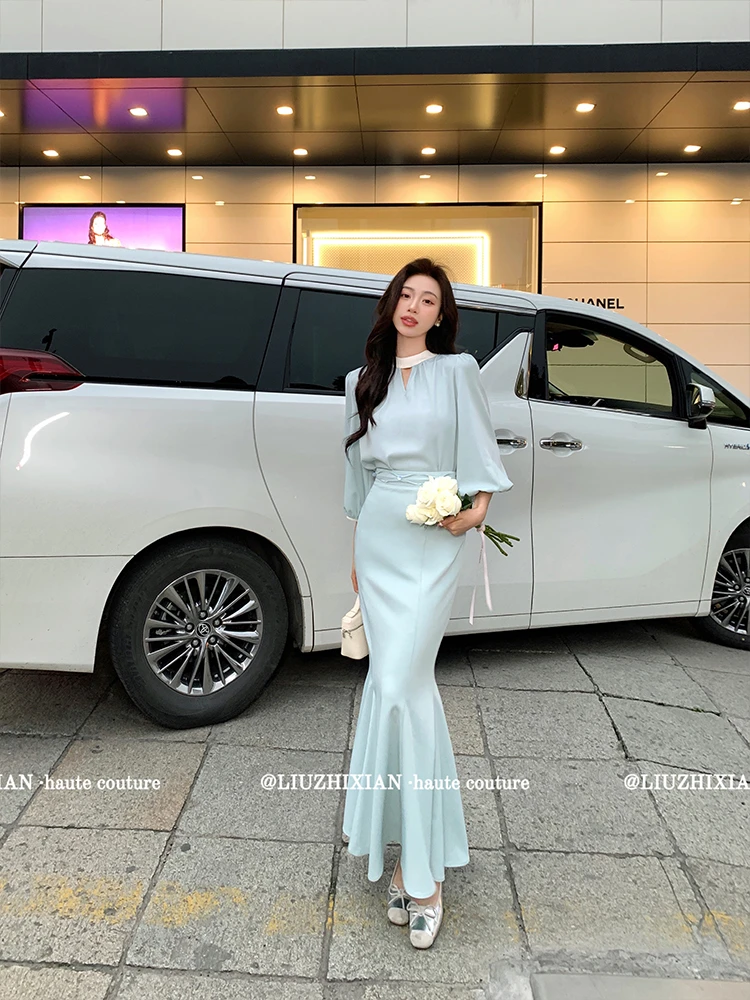 【金秘书】计师显瘦气质法式白色时尚半裙套装ZX02464 ZX02465