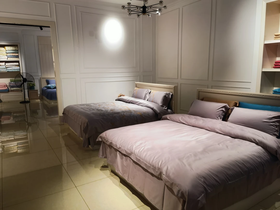 工厂尾货绣花四件套-瑕