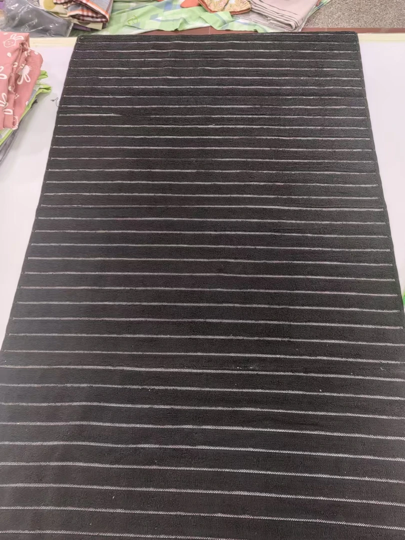 【29】 140*70 黑白浴巾 100%全棉