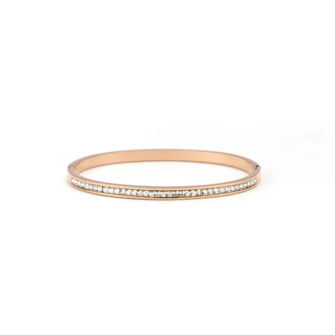 合金手镯 窄版满天星手镯 欧美轻奢时尚潮流ins风设计精致百搭