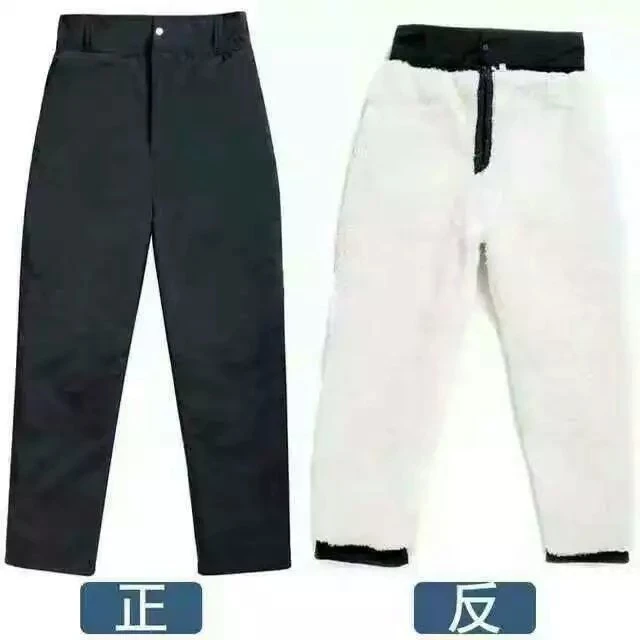 澳洲进口羊羔皮内胆活里活面皮毛一体过冬羊皮毛裤一条就可以过冬