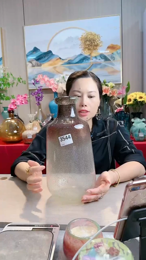 【闪购商品】微瑕琉璃花瓶