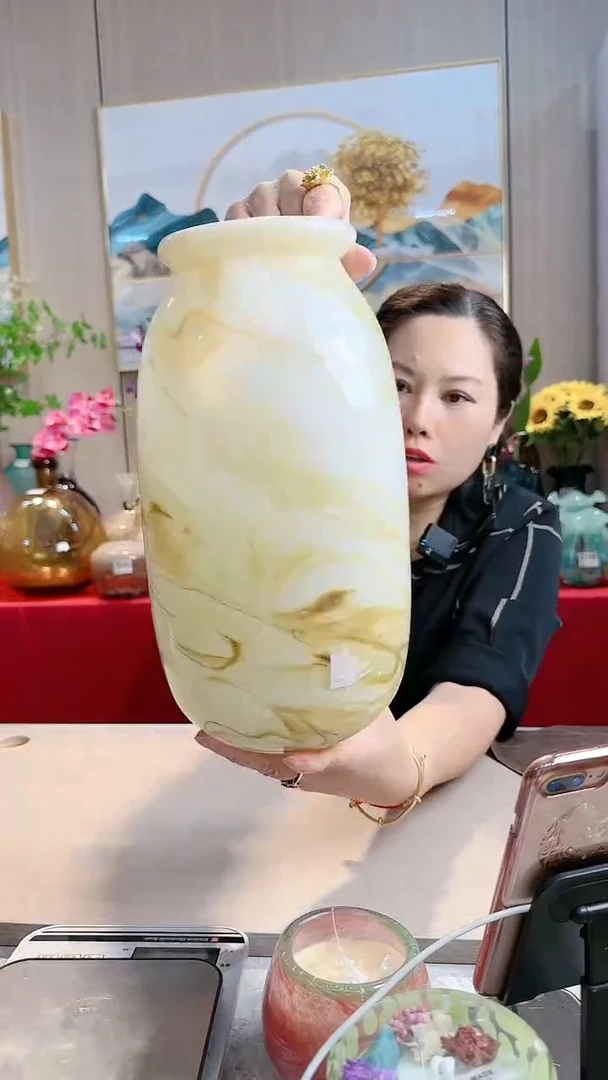 【闪购商品】微瑕琉璃花瓶