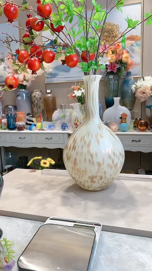 【闪购商品】微瑕琉璃花瓶