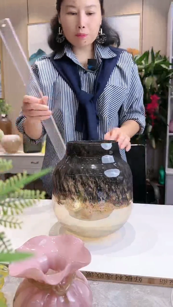 【闪购商品】微瑕琉璃花瓶