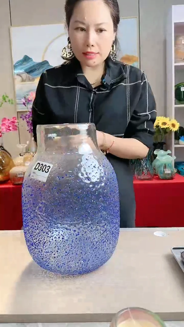 【闪购商品】微瑕琉璃花瓶