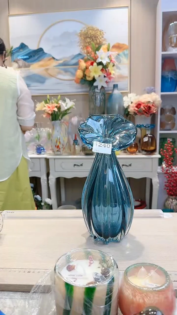 【闪购商品】微瑕琉璃花瓶