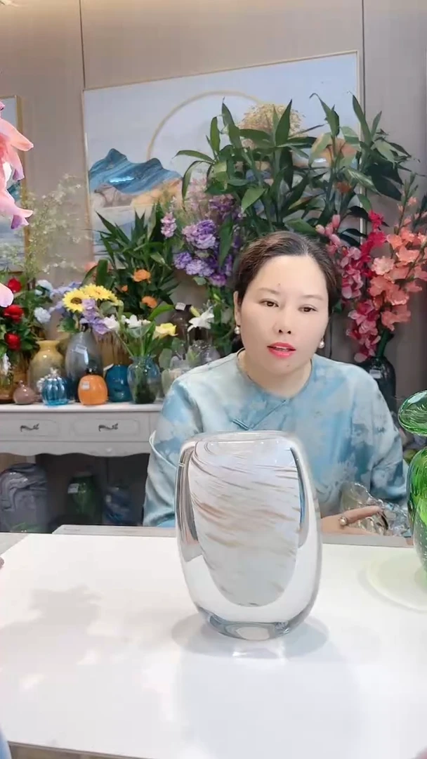 【闪购商品】微瑕琉璃花瓶