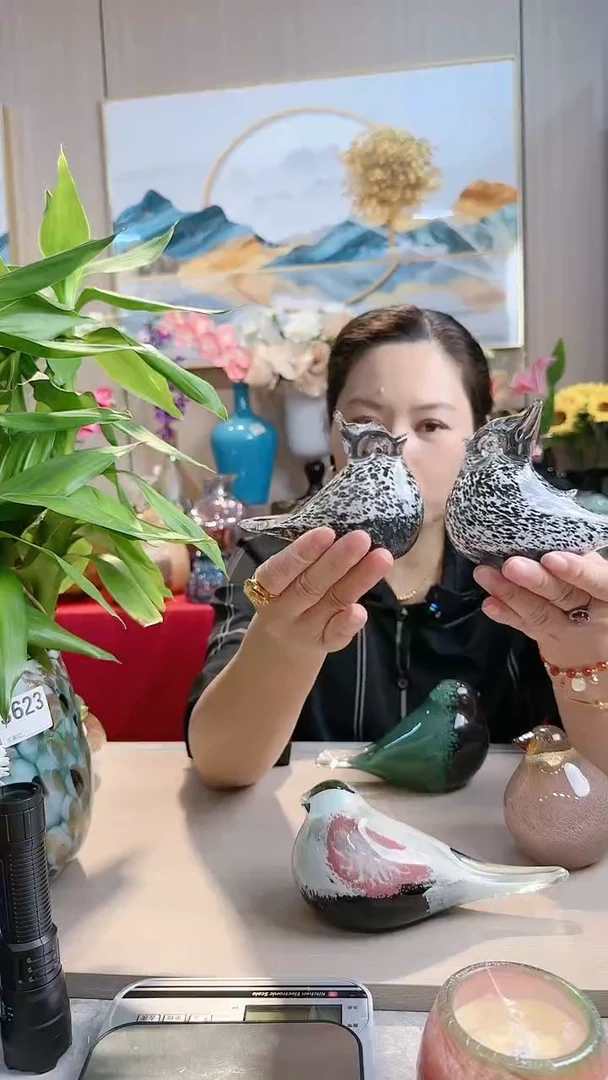 【闪购商品】小鸟摆件（一对）