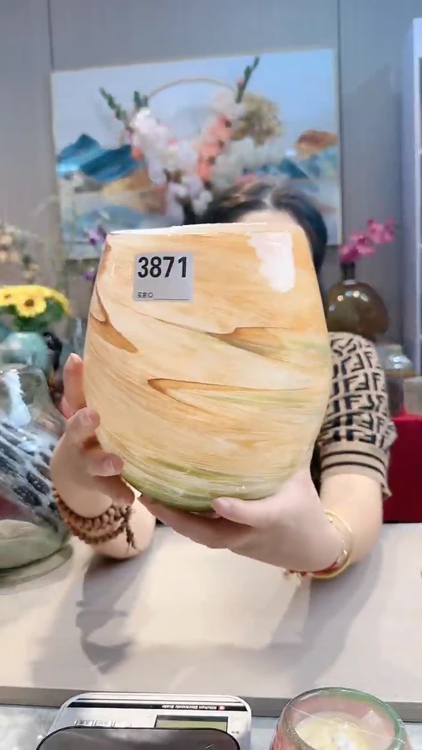 【闪购商品】微瑕琉璃花瓶