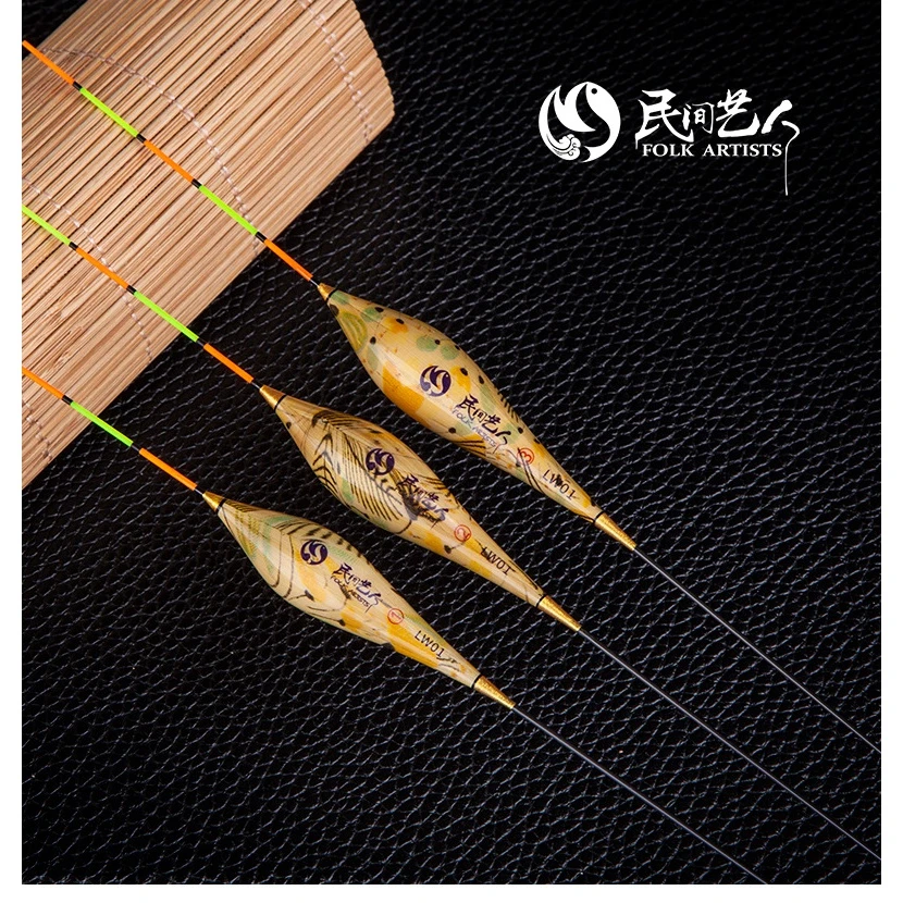 民间艺人 芦苇浮漂手工轻口高灵敏鲤/鲫鱼漂加粗醒目底钓混养浮标