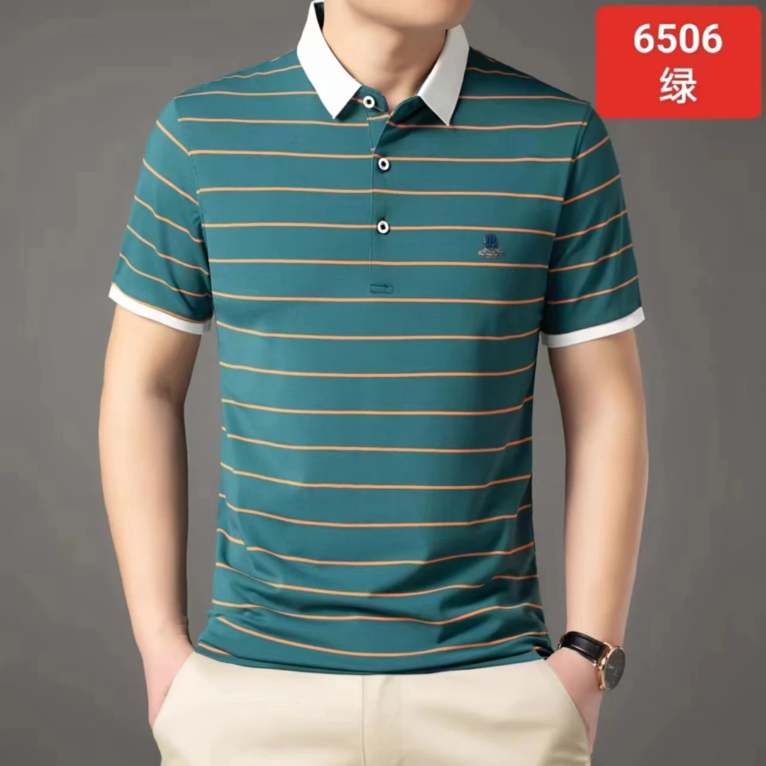 男款翻领T恤百搭薄款70㎝通用时尚夏季短袖潮流半袖