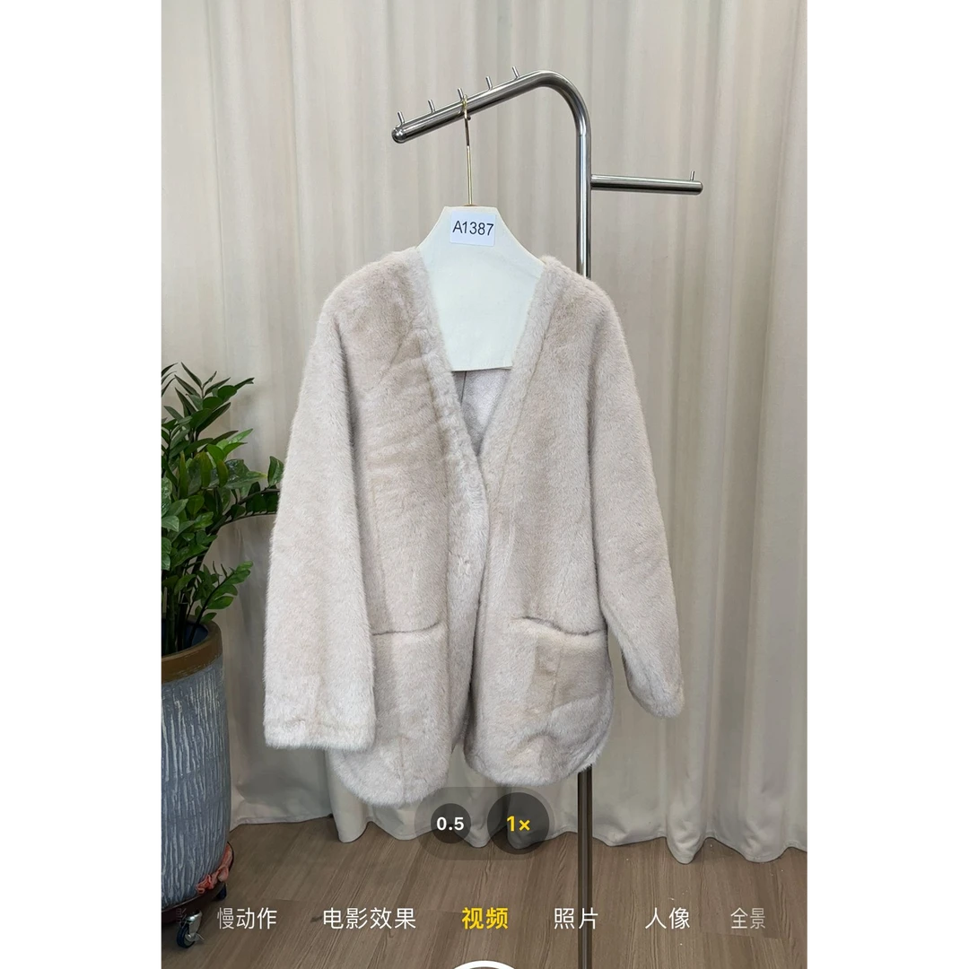 拾光家新款女装毛毛1387