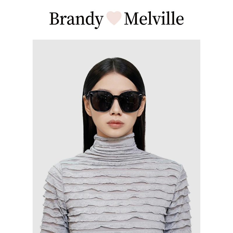 Brandy Melville墨镜男女同款太阳眼镜潮流时尚网红百搭经典大框