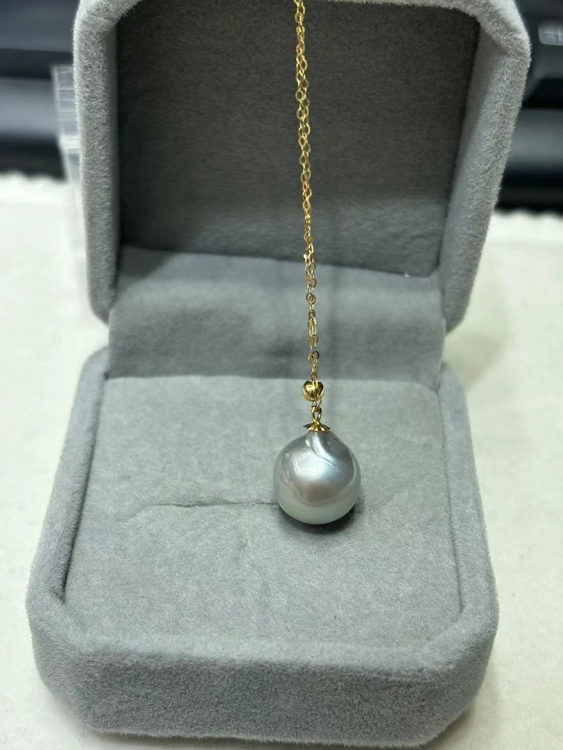 T20海水蓝血澳白吊坠