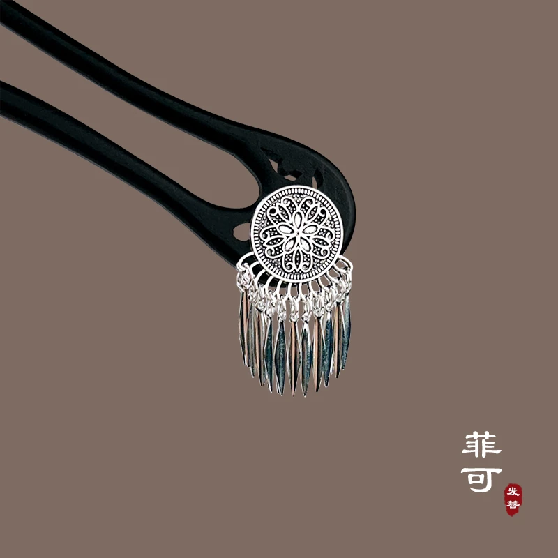 菲可家【洛雪】新中式古典民族风发簪子汉服旗袍马面裙高级感发饰女