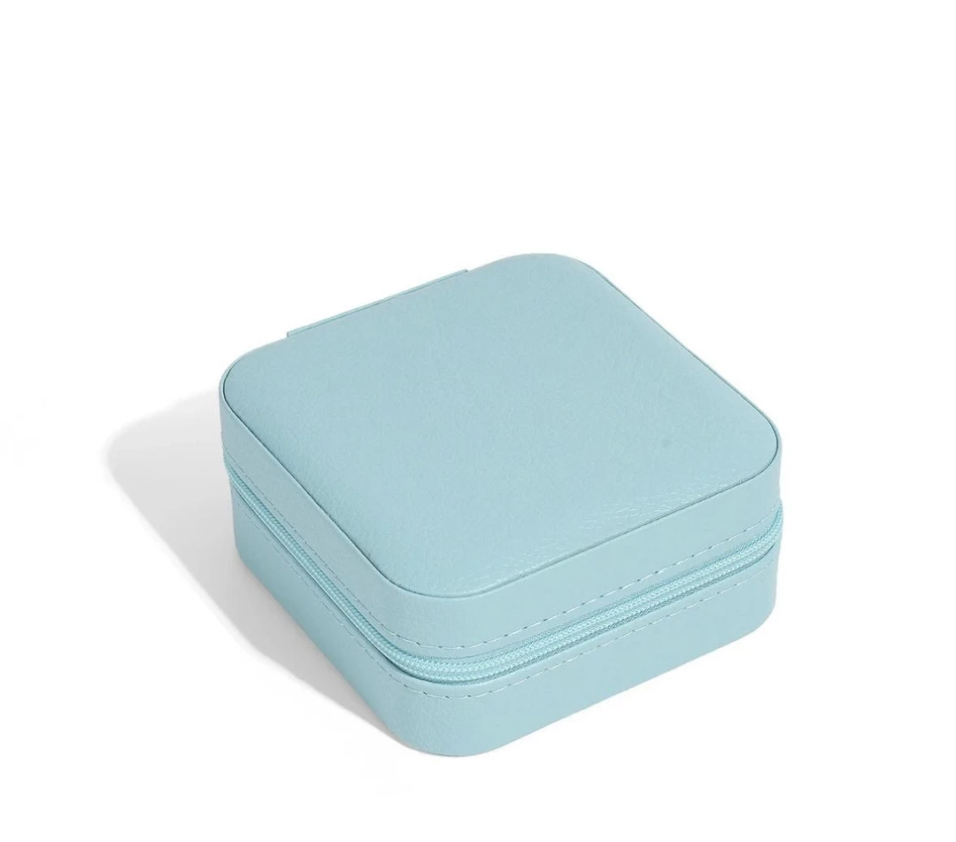 首饰盒/箱 【大东哥推荐】马卡龙色系便携首饰收纳盒/多样性发一