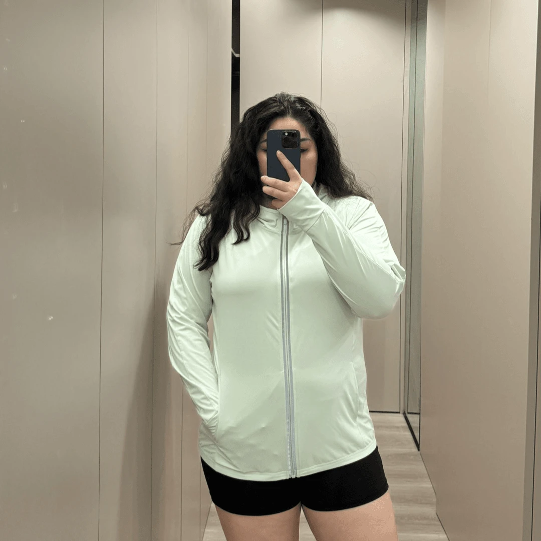 励志女孩夏季大码宽松马卡龙色防晒外套WT-15